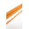 Mat Janjanlı Turuncu Kristal Boncuk 8 mm-KRB-1038