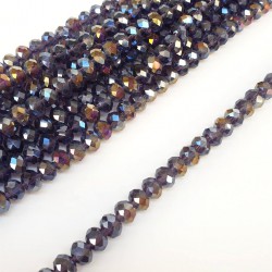 Rengarenk Kristal Boncuk 8 mm-KRB-1046