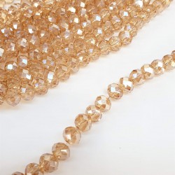 Bal Rengi Kristal Boncuk 8 mm-KRB-1051