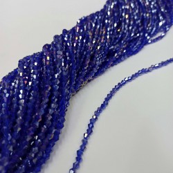 Kristal Boncuk Piramit 4 mm-KRB-1055