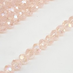 Parlak Pudra Kristal Boncuk 6 mm-KRB-1105