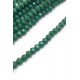 Koyu Yeşil Kristal Boncuk 6 Mm-KRB-1115