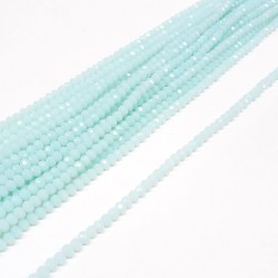 Mat Açık Mavi Kristal Boncuk 4 mm-KRB-1119