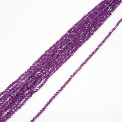 Kaplama Mürdüm Kristal Boncuk 4 mm-KRB-1125