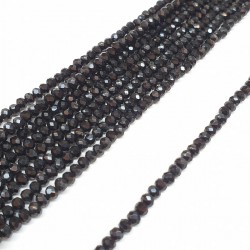 Siyah Kristal Boncuk 4 mm-KRB-1127