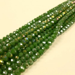 Mat Yeşil Kristal Boncuk-KRB-1136