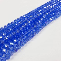 Petrol Mavi Kristal Boncuk-KRB-1147