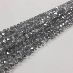 Gri Kristal Boncuk-KRB-1149