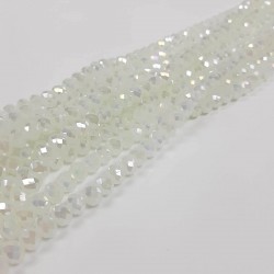 Mat Beyaz Kristal Boncuk-KRB-1151