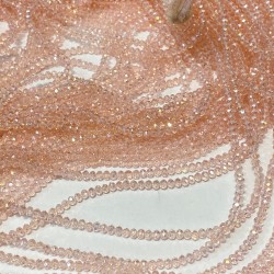 Pudra Az Janjanlı Kristal Boncuk 3 Mm 1 Dizi-KRB-1156