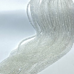 Şeffaf Az Janjanlı Kristal Boncuk 3 Mm 1 Dizi-KRB-1157