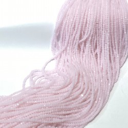 Mat Pembe Kristal Boncuk 4 Mm 1 Dizi-KRB-1158