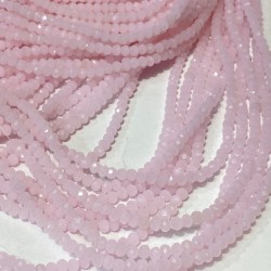 Mat Pembe Kristal Boncuk 4 Mm 1 Dizi-KRB-1158