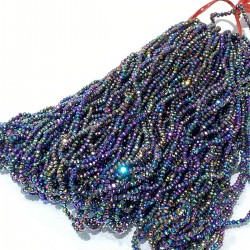 Janjanlı Mavi Kristal Boncuk 4 Mm 1 Dizi-KRB-1159