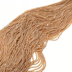 Koyu Krem Kristal Boncuk 4 Mm 1 Dizi-KRB-1160