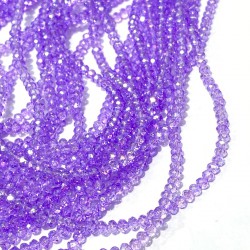 Lila Kristal Boncuk 4 Mm 1 Dizi-KRB-1162