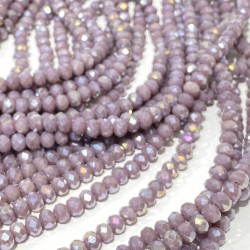 Mat Lila Kristal Boncuk 6 Mm 1 Dizi-KRB-1165