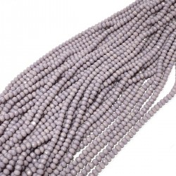 Mat Lila Kristal Boncuk 8 Mm 1 Dizi-KRB-1169