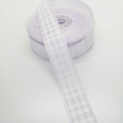 Lila Tafta Kurdele 2,5 cm 1 Metre-KRD-103 Lila Tafta Kurdele 2,5 cm 1 Metre-KRD-103