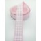 Pembe Tafta Kurdele 2,5 cm 1 Metre-KRD-108