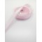 Pembe Yarım Puantiyeli Organze Kurdele 2,5 cm 1 Metre-KRD-131