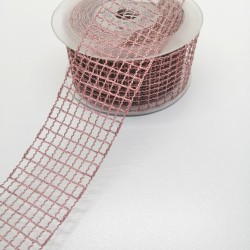 Bordo File Kurdele 4 cm 1 Metre-KRD-138