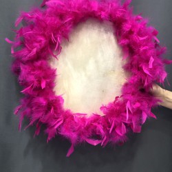 Renkli Tüylü Gelin Defi-KS-1075