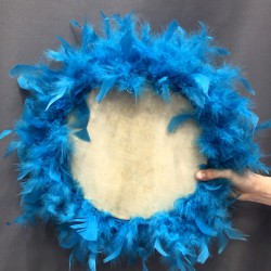 Renkli Tüylü Gelin Defi-KS-1076