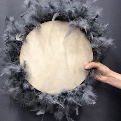 Renkli Tüylü Gelin Defi-KS-1078