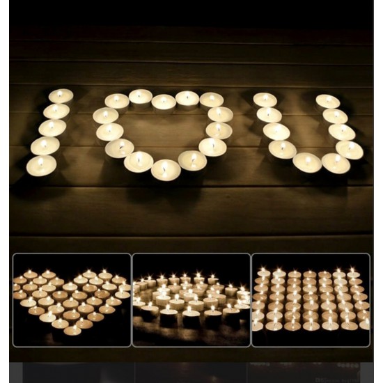 Tea Lights Mum 100 Adet-KS-1085