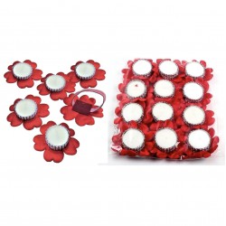 Kırmızı Kına El Mumu 12 li-KS-1089