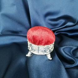 Kırmızı Kadife İğnedanlık-KS-1134