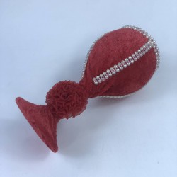 Kırmızı Kadifeli İğnedanlık-KS-1264