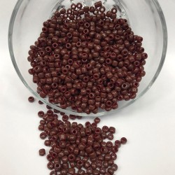Koyu Bordo Kum Boncuk 4 mm-KUM-1124
