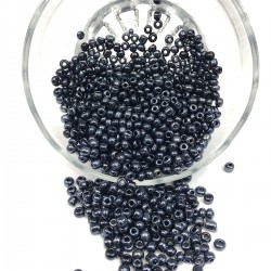 Lacivert Kum Boncuk 4 mm-KUM-1125