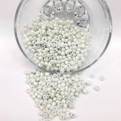 Parlak Beyaz Kum Boncuk 4 mm-KUM-1127