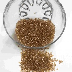 Açık Kahve Şeffaf Kum Boncuk-KUM-1160