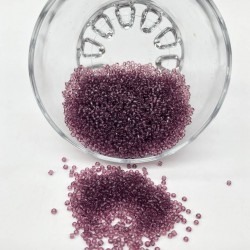 Şeffaf Mürdüm Kum Boncuk-KUM-1172