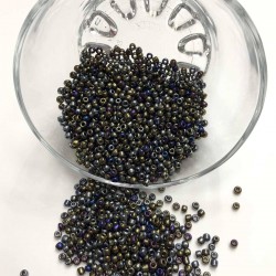 Janjanlı Yeşil Kum Boncuk 3 Mm-KUM-1188