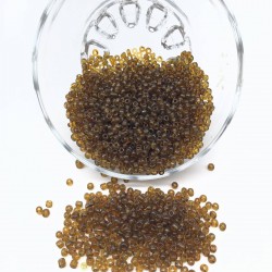 Şeffaf Kahve Kum Boncuk 3 Mm-KUM-1204
