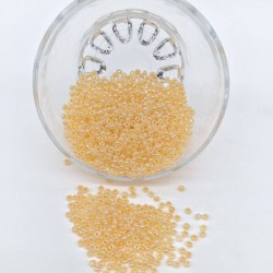 Koyu Krem Kum Boncuk 3 Mm-KUM-1211