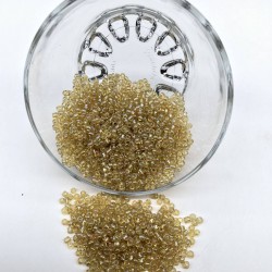 Şeffaf Vizon Renk Kum Boncuk 3 Mm-KUM-1213