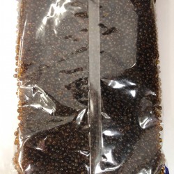 Şeffaf Kahve Kum Boncuk 4 Mm 500 Gr-KUM-1223