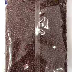 Koyu Bordo Kum Boncuk 4 Mm 500 Gr-KUM-1235