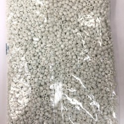 Parlak Beyaz Kum Boncuk 4 Mm 500 Gr-KUM-1236