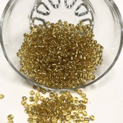 Açık Altın Sarısı Kum Boncuk 4 Mm-KUM-1246