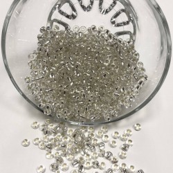 Gümüş Renk Kum Boncuk 4 Mm-KUM-1248