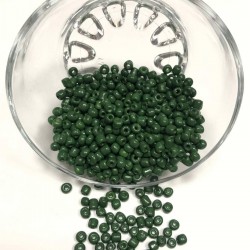 Orman Yeşili Kum Boncuk 4 Mm-KUM-1249