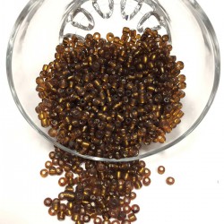 Şeffaf Kahve Kum Boncuk 4 Mm-KUM-1266