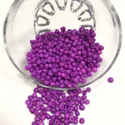 Eflatun Kum Boncuk 4 Mm-KUM-1270